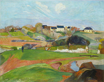 Landscape at Le Pouldu (1890) 