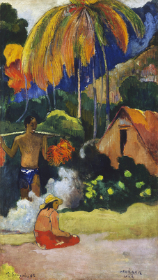 Landscape in Tahiti (1892) 