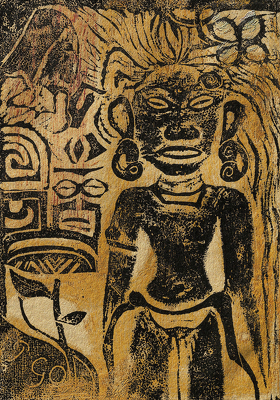 Tahitian Idol—the Goddess Hina (1894–1895)